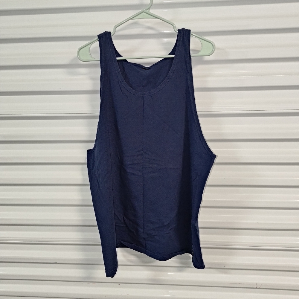 Vtg Plain USA Olympic Sleeveless Vest Size XXL